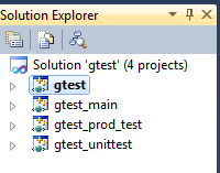 gtestProjectStructure